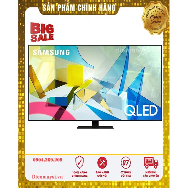 Smart Tivi QLED Samsung 4K 85 inch QA85Q80TAKXXV (Miễn phí giao tại HCM-ngoài tỉnh liên hệ shop)