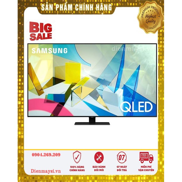 Smart Tivi QLED Samsung 4K 85 inch QA85Q80TAKXXV (Miễn phí giao tại HCM-ngoài tỉnh liên hệ shop)