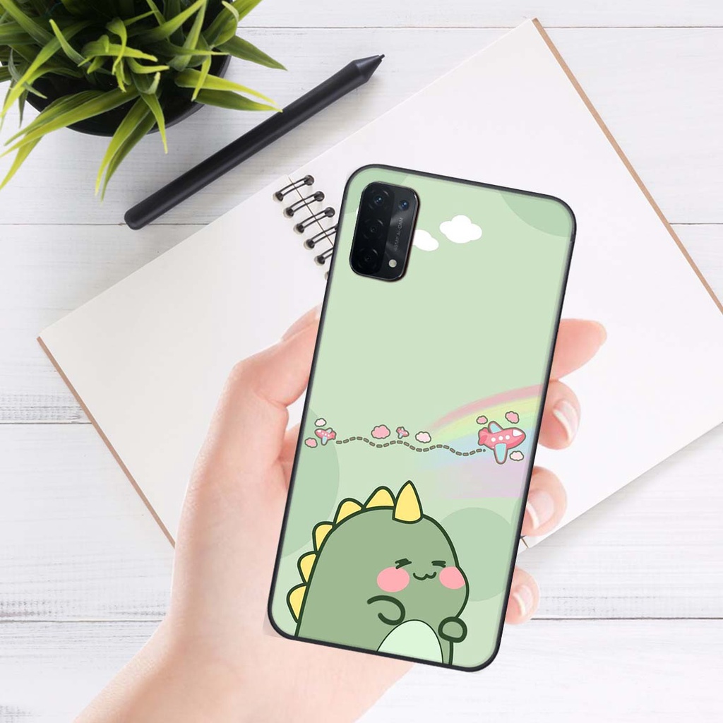 Ốp lưng Oppo A74 in hình khủng long , gấu nâu xinh xắn, siêu cute  mà còn vô cùng RẺ -ĐẸP
