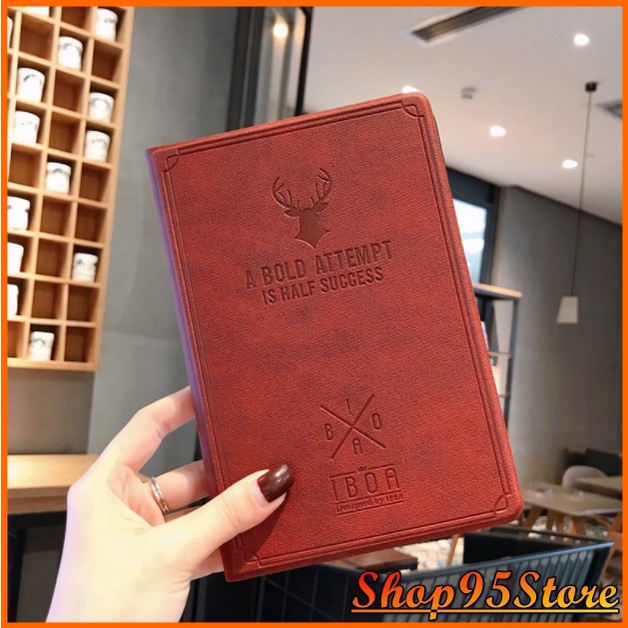 Bao da Ipad 2-3-4 / ipad air 1- 2 / Mini 1- 2- 3 - 4 / ipad new 2017-2018 / Air 3 / 10.5 ipad 10.2 họa tiết Deer