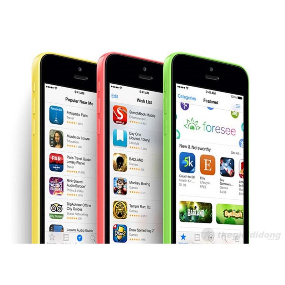Điện thoại Iphone 5C 16G Quốc Tế - Nghe gọi-zalo-FB-Youtube chơi game mượt | BigBuy360 - bigbuy360.vn