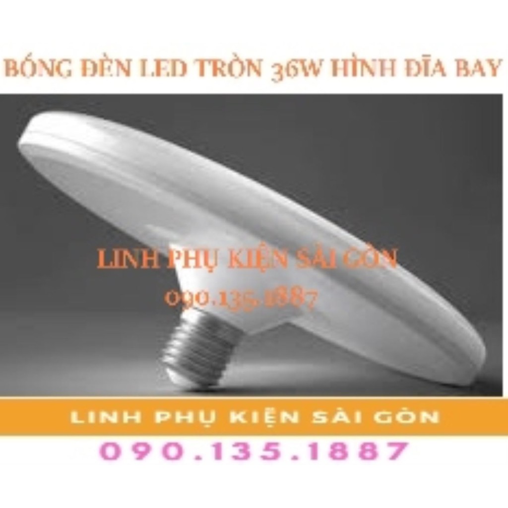BÓNG ĐÈN LED TRÒN 36W HÌNH ĐĨA BAY
