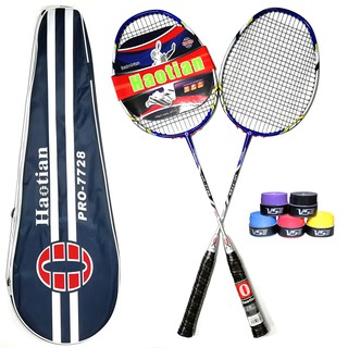 Vợt Cầu Lông Haotian Bộ 2 Chiếc - Tặng Kèm Quấn Vợt Cao Cấp VS