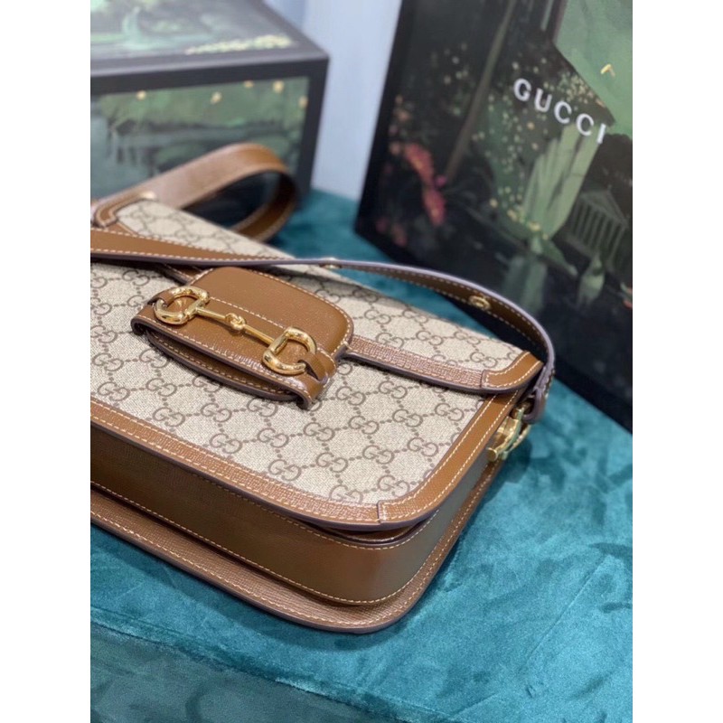 Túi gucci bầu fullbox hộp xanh