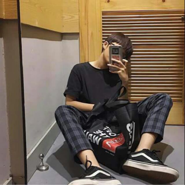 [HÌNH THẬT] PLAID PANTS - QUẦN BAGGY CARO UNISEX | BigBuy360 - bigbuy360.vn