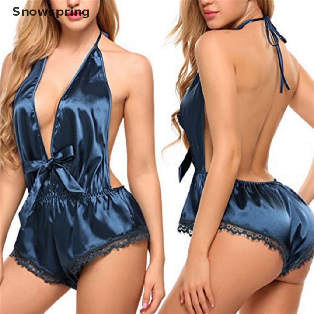 Đầm ngủ hai dây phối ren gợi cảm cho nữ