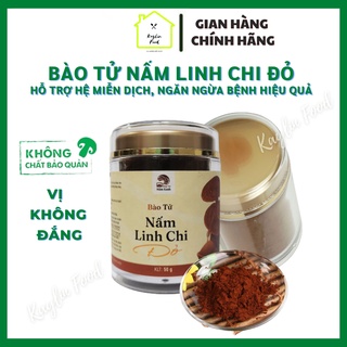 Bào tử nấm Linh Chi đỏ Nấm Xanh 50g tăng cường sức khỏe toàn diện