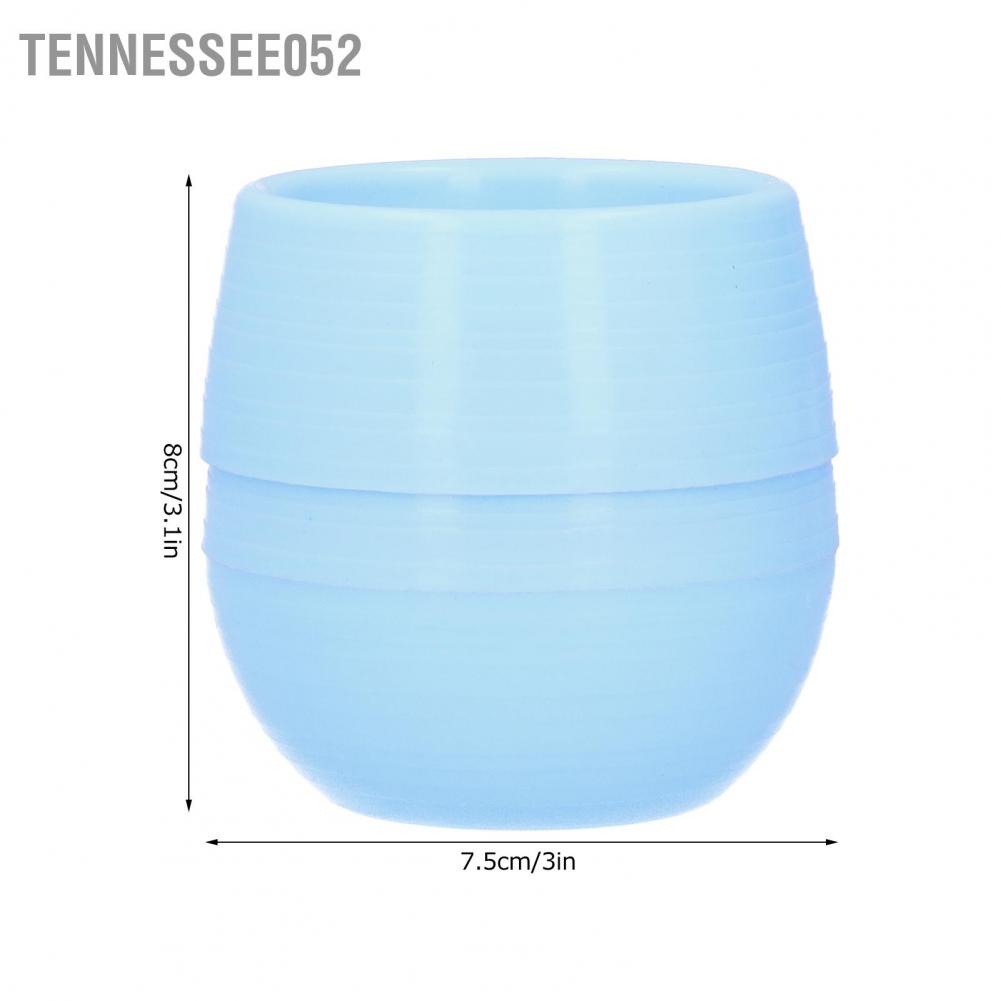 Tennessee052 Mini Round Plastic Plant Flower Pot Garden Home Office Decoration for Planting