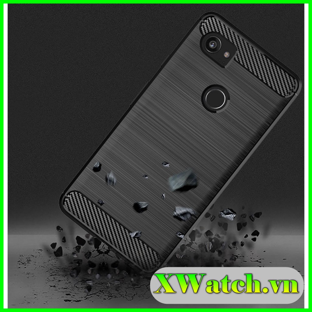 Ốp Lưng Vân Cacbon Google Pixel 2 Pixel 2 XL Pixel 3 3 XL 4 Pixel 4 XL Pixel 3A Pixel 3A XL chống bám vân tay
