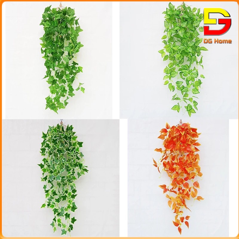 Giỏ Dây Leo Treo Tường Nhiều Mẫu Độc Đáo Đã Cắm Sẵn Dài 90cm Tặng Móc 3D DC-46