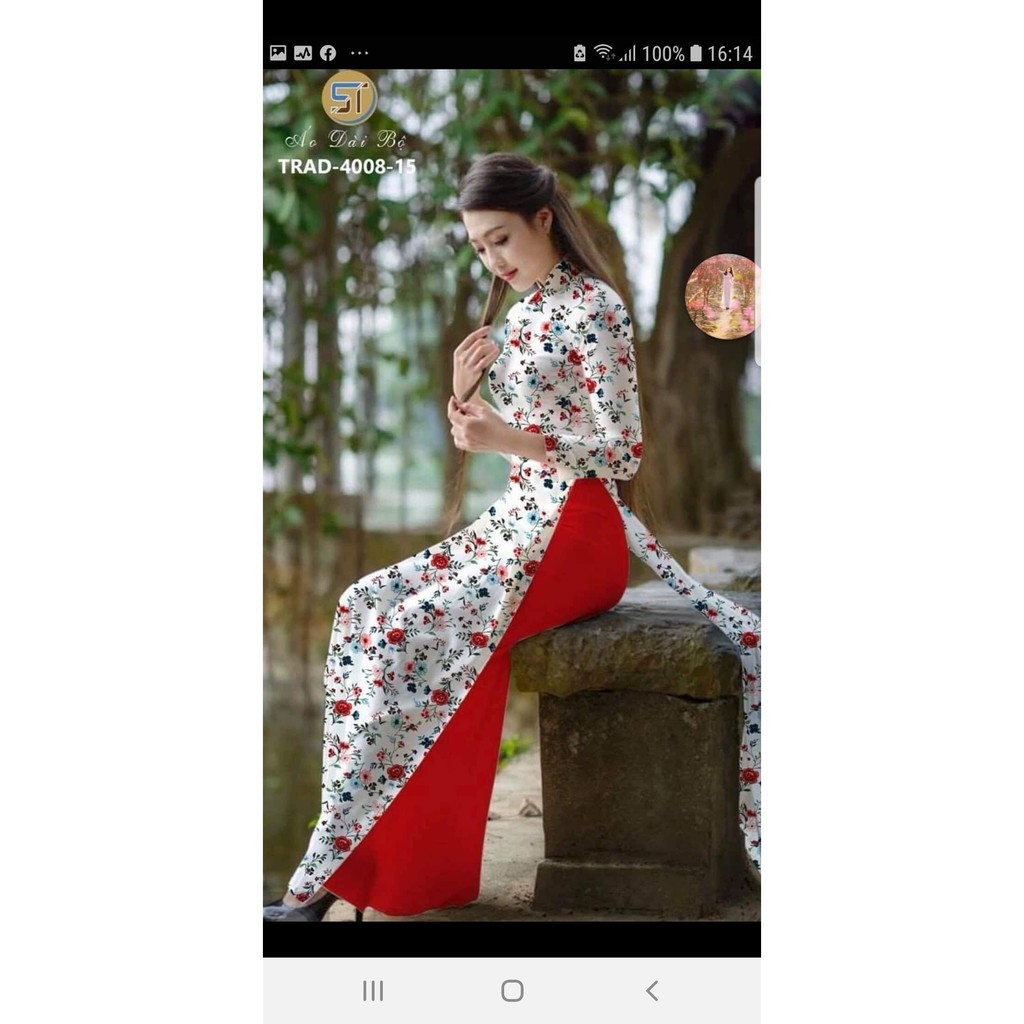 áo dài may sẵn Flash sale 130k