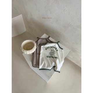 [LabeRy_nội địa Hàn_ made in Korea] Jumpsuit dây Swimmer