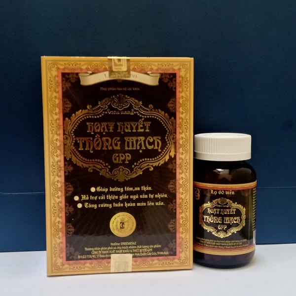 Hoạt huyết thông mạch gpp