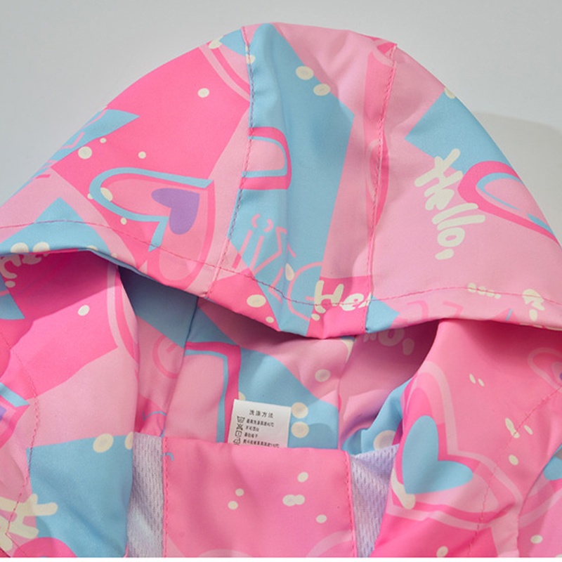 Áo khoác IQ ANGEL thiết kế mới thời trang mùa xuân thu theo phong cách phương Tây dành cho bé gái