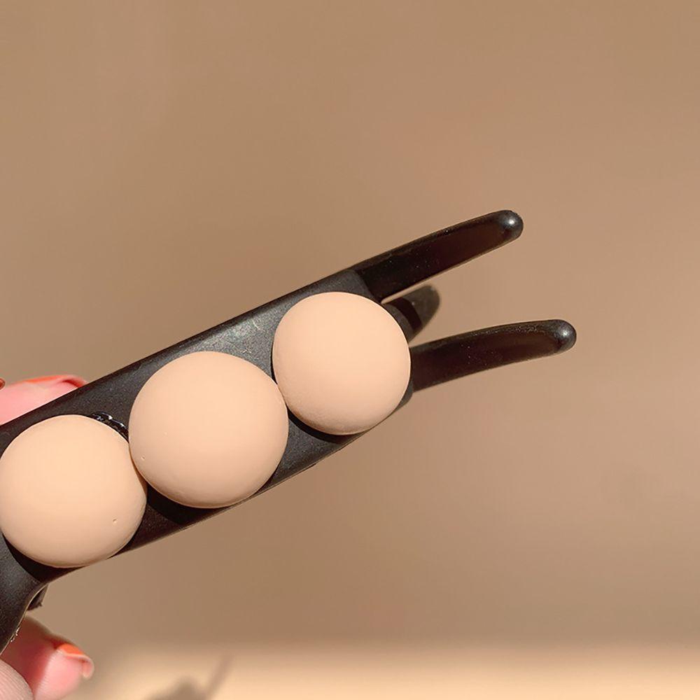 Kẹp Càng Cua Bằng Nhựa Nhám Phong Cách Hàn Quốc WMES15H Cho Nữ