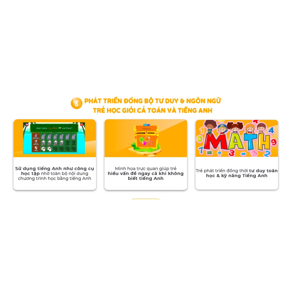 Monkey Math 1 NĂM Toàn quốc [E-voucher] - Voucher Mã học Toán tiếng Anh chuẩn Mỹ cho bé