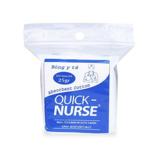 Bông y tế Quick nurse gói 25g