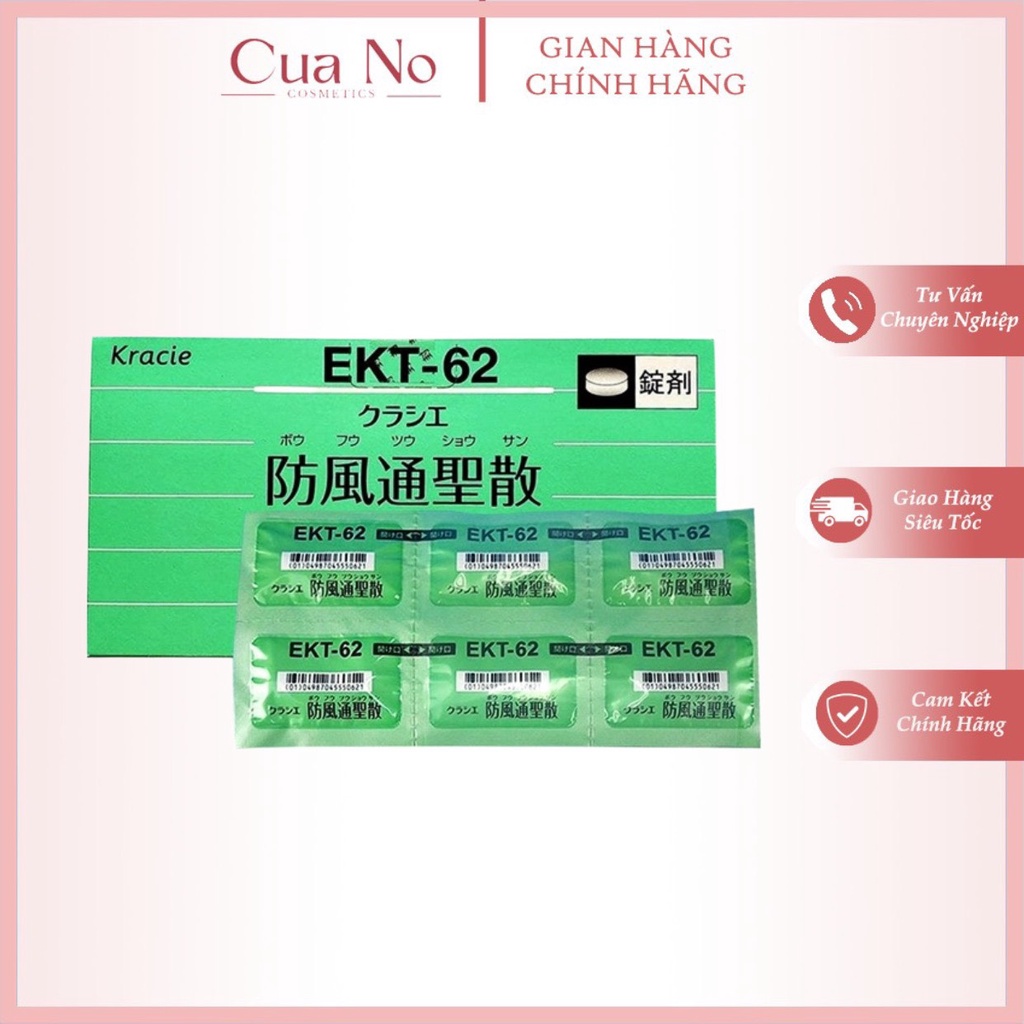 Viên uống giảm cân Kracie EKT-62 Nhật Bản