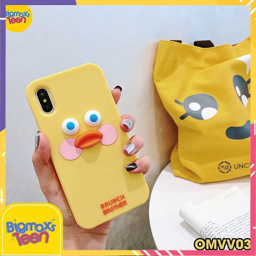 [TẶNG KÈM MÓC KHÓA] ỐP LƯNG DẺO ĐIỆN THOẠI MỎ VỊT 7/7Plus /6/6S/6S PLUS/6 PLUS/8/8PLUS/X/XS MAX | BigBuy360 - bigbuy360.vn