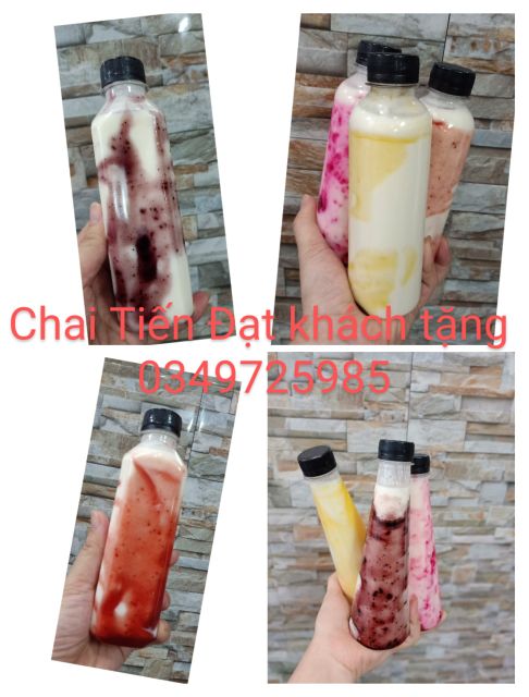 [RẺ VÔ ĐỊCH] Chai nhựa nắp đen tròn 300 ml có kèm nắp y video | BigBuy360 - bigbuy360.vn