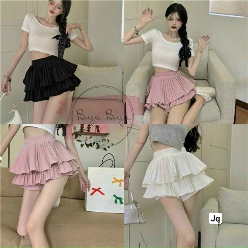 Chân váy xếp li tầng siêu hot Loại 1 Chuẩn