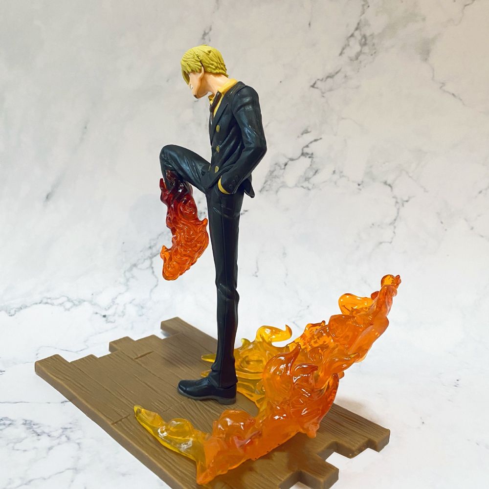 Mô hình nhân vật hoạt hình Vinsmoke Sanji Roronoa Zoro 16cm bằng PVC