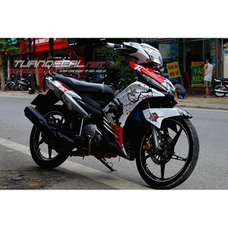 Tem Trùm Exciter 135 Samurai Đỏ