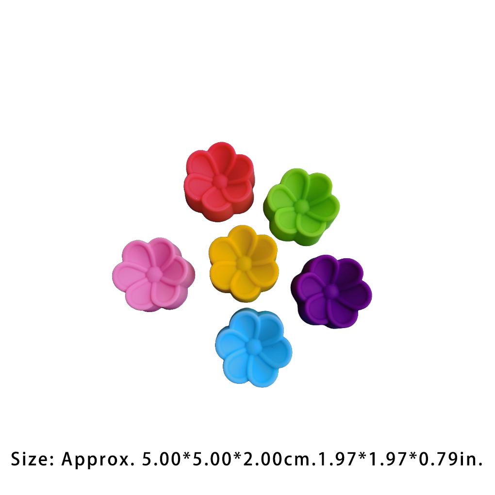 Set 6 Khuôn Làm Nến / Sô Cô La Trang Trí Bánh Kem Tiện Dụng