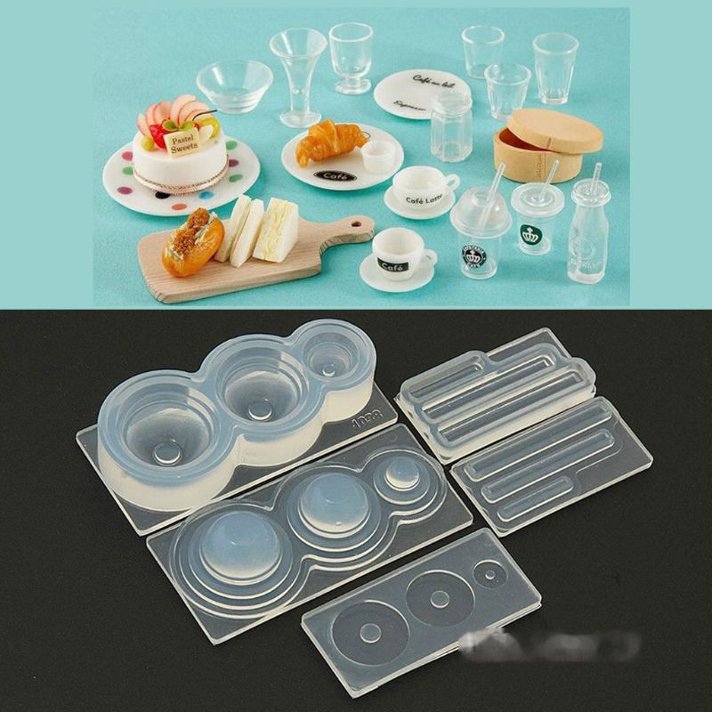 Khuôn Silicon Làm Ly Trà Sữa 3d