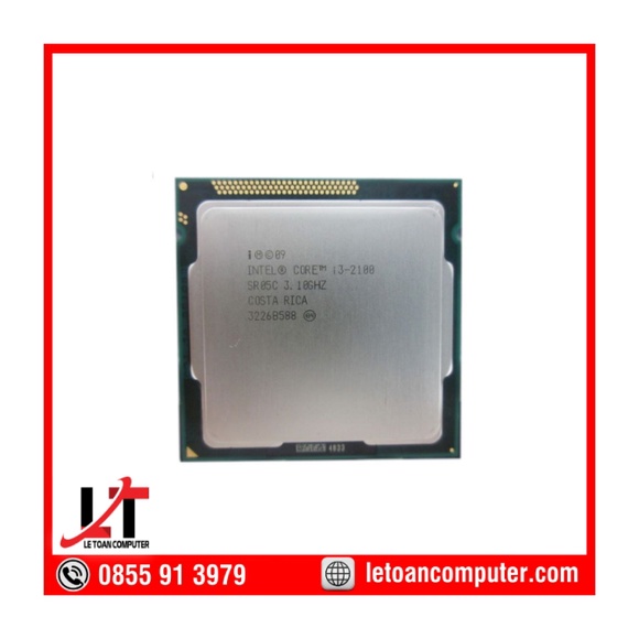 CPU Intel Core I3 2100 (3.10GHz, 3M, 2 Cores 4 Threads) Cũ