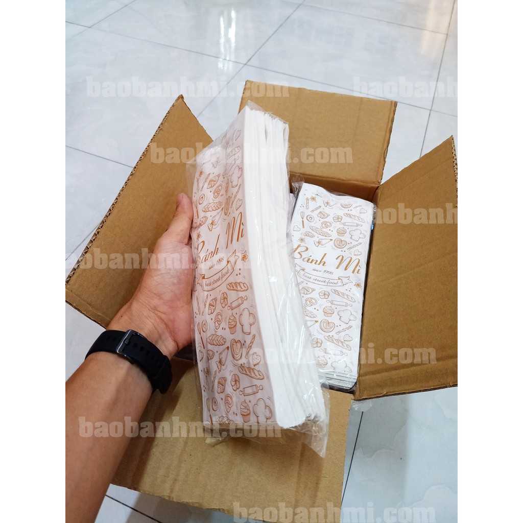 Bao và túi bánh mì đẹp 2019 TBT01 - thùng 1000 túi