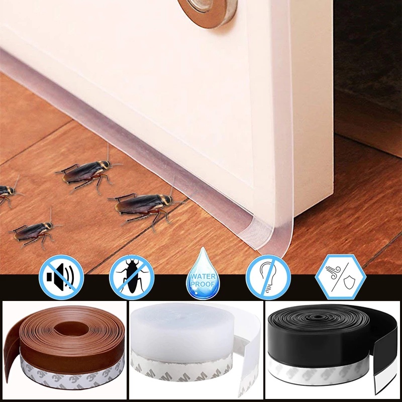Cuộn Băng Keo Cao Su 3M Dán Viền Kính Chắn Gió Chống Bụi