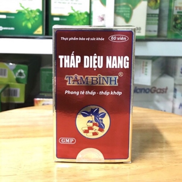 [Hộp 60 Viên] THẤP DIỆU NANG TÂM BÌNH - Hỗ trợ đieu tri phong tê thấp, thấp khớp, đau thần kinh tọa