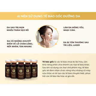 SÉT 5 LỌ TINH CHẤT TẾ BÀO GỐC TÁI TẠO DA YOBECELL