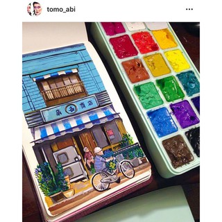 Màu Gouache Himi 18 Màu