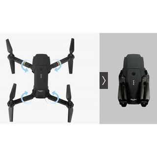 Flycam mini, Flycam giá rẻ E58 Quay Phim Chụp Ảnh 720P, Chống Rung Quang Học, Kết Nối Wifi Với Điện Thoại