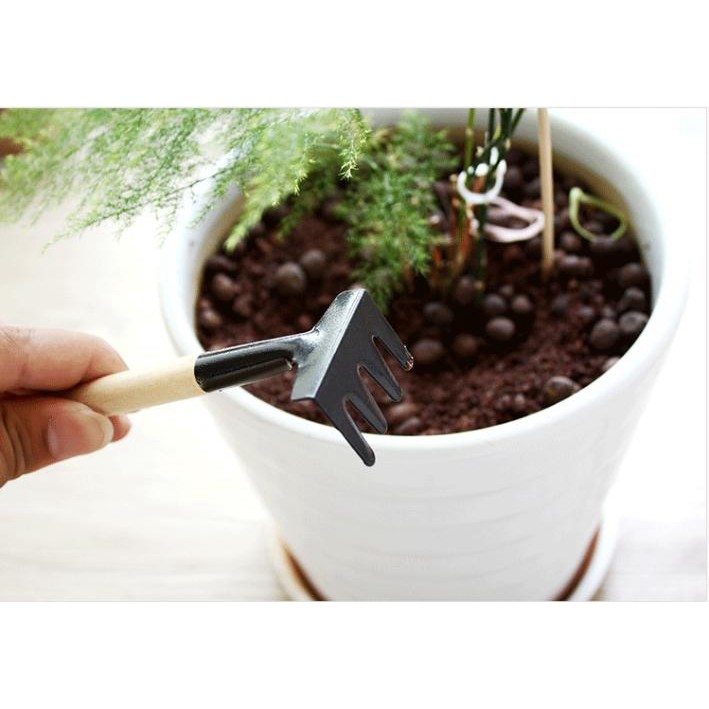 Dụng cụ làm vườn mini 💓FREESHIP💓 Bộ cuốc xẻng làm vườn mini cho bé, giúp bé phát triển kỹ năng 4221