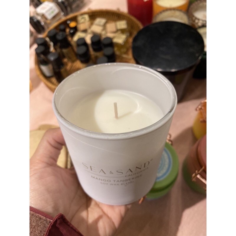 [NẾN THƠM VNXK- Sỉ inbox] Nến thơm xuất dư Mỹ Sea & Sand - Sáp đậu nành tự nhiên. Soy wax hand poured scented candles