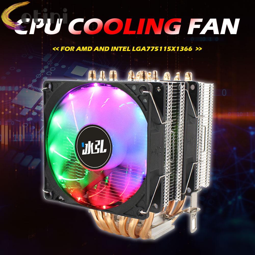 Quạt Tản Nhiệt Cpu Có Đèn Led Cho Am2 Am3 + Lga 775 115x 1366 | BigBuy360 - bigbuy360.vn