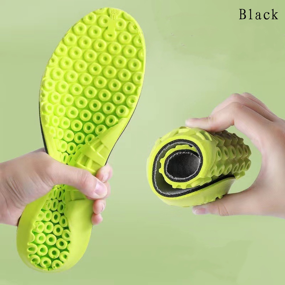 Set 2 Miếng Lót Giày Thể Thao Hỗ Trợ Chỉnh Hình Thoáng Khí Cho Nam Nữ