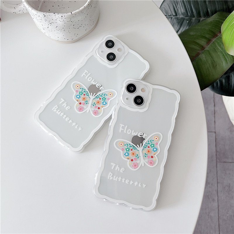 Ốp lưng iphone trong lượn sóng the butterfly 6/6plus/7/7plus/8/8plus/xs/11/12/13/pro/max/plus/promax-Sale Hot A3-16