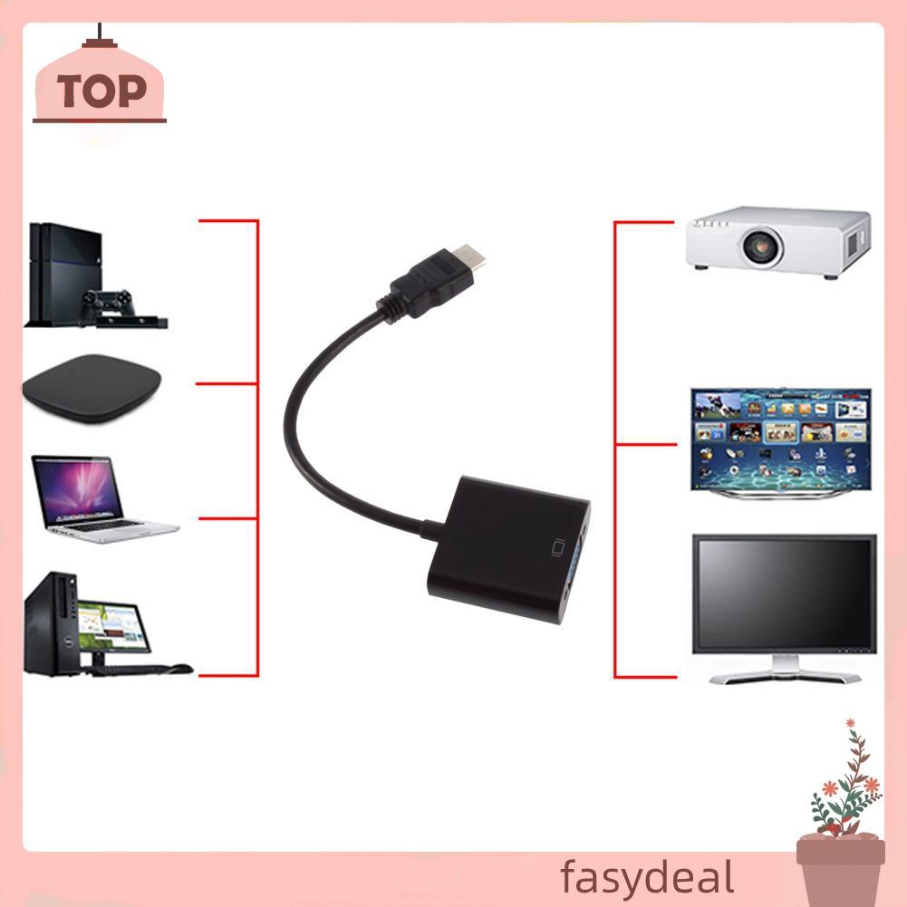 (Fas) Cáp Chuyển Đổi Hdmi 1080p Sang Vga