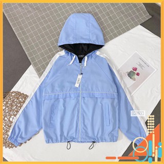 Áo Khoác Kaki Missy Nữ Chống Nắng Tốt | Thiết Kế 2 Lớp, Có Nón Viền Tay Áo Nổi Bật | Form Freesize, Bigsize | Nhiều Màu