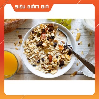 [GIẢM NGAY 27% ]BỮA ĂN SÁNG CHƯA TỚI 20K - Ngũ Cốc Giảm Cân Ăn Liền GRANOLA 500G - Chạp Phô Sữa Hạt