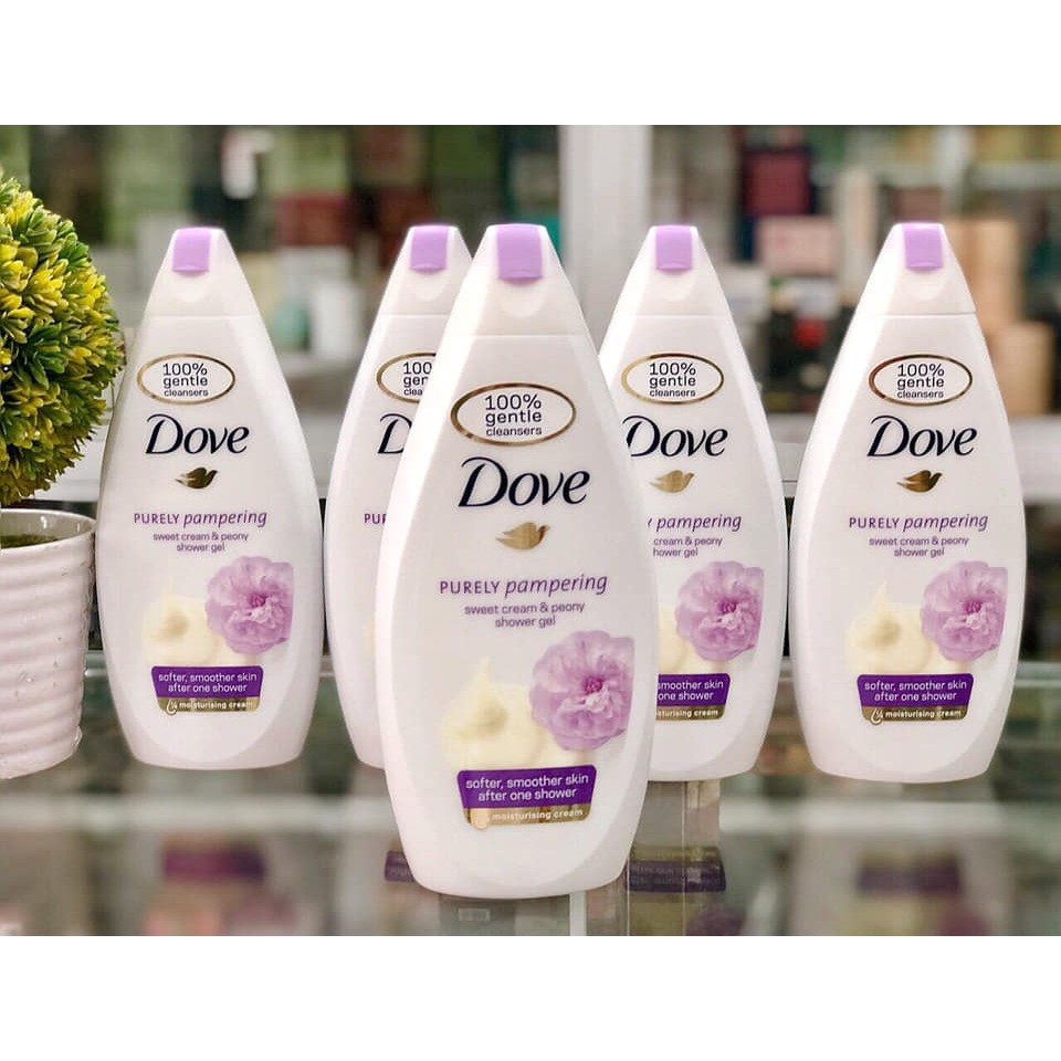 Sữa tắm dưỡng ẩm DOVE Purely Pampering 500ml