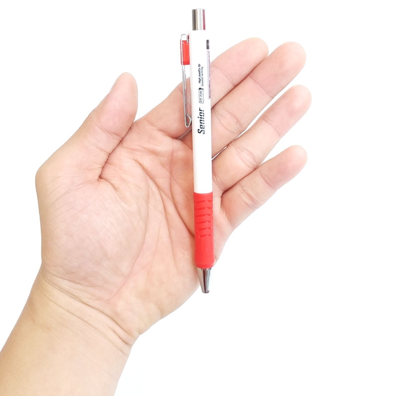 Bút Bi 0.7 mm Flexoffice FO-026/VN - Mực Đỏ