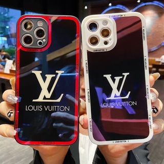 Ốp điện thoại mạ màu sắc xanh dương nhạt LV_1 cho iPhone 11 12 13 Pro Max X XR XS Max 8P 7P