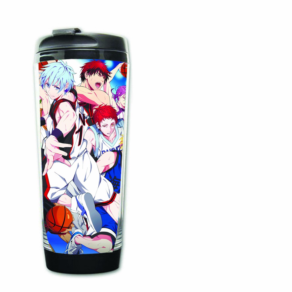 Bình nước IN HÌNH Khu vườn ngôn từ Miss Kobayashi's dragon maid Kuroko no basket anime chibi cốc đựng quà tặng tiện lợi