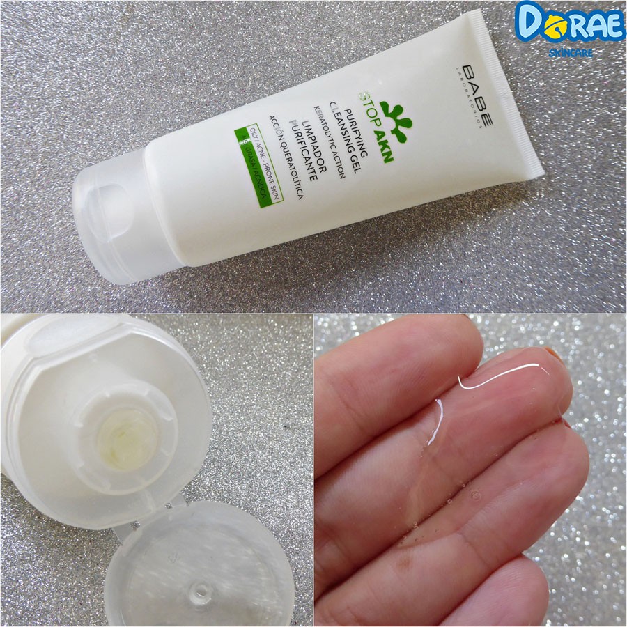 ✅ Gel rửa mặt dịu nhẹ Babe Stop AKN Purifying Cleansing Gel
