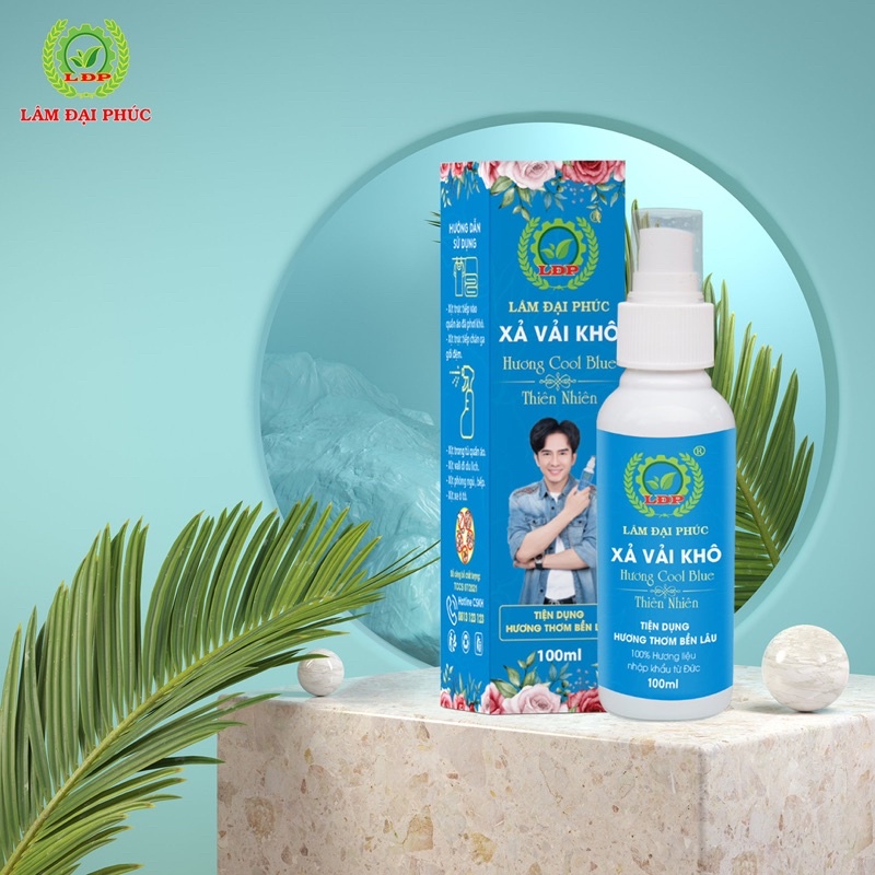 Xả Vải Khô Lâm Đại Phúc Chai Nước Hoa Xịt Thơm Khử Mùi Quần Áo Làm Mềm Vải Lưu Hương Bền Lâu